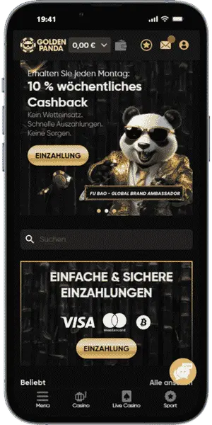 Golden Panda Cashback