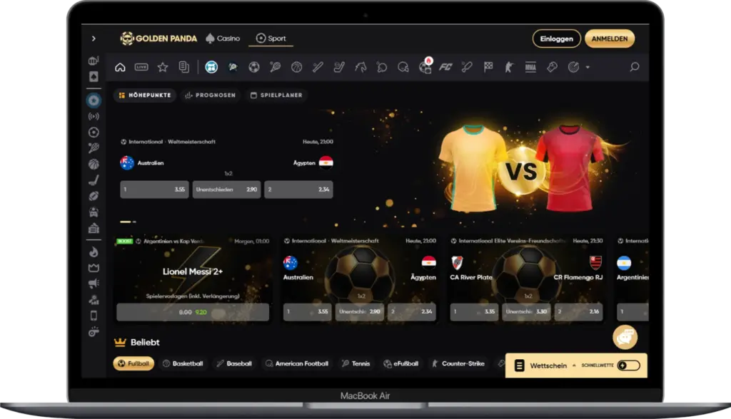 Golden Panda Sportwetten