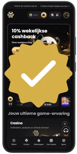 Golden Panda Account gebruiken