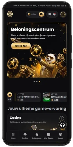 Golden Panda startpagina